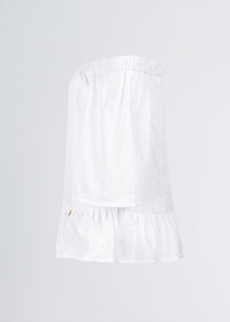 Paola T. Blusa in cotone sangallo Shopping online