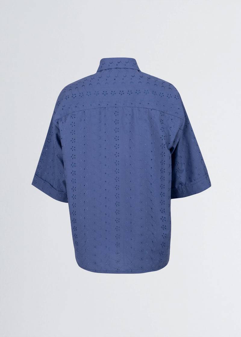 Paola T. Camicia In cotone sangallo Offerta esclusiva