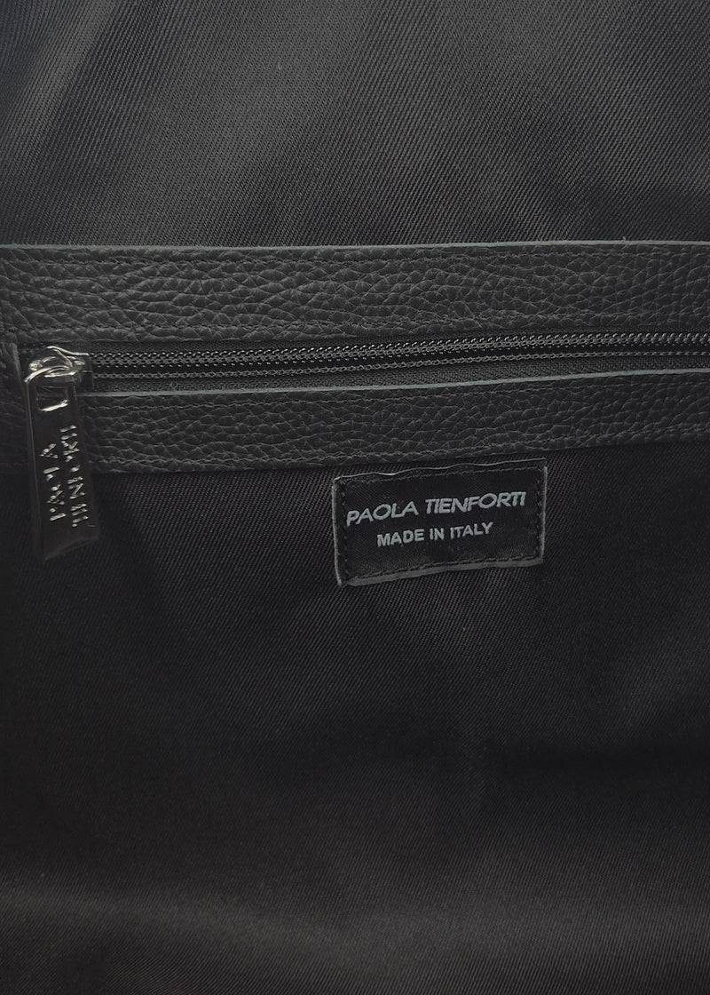 Paola T. Bauletto large in traforato con dettagli argento Only for today