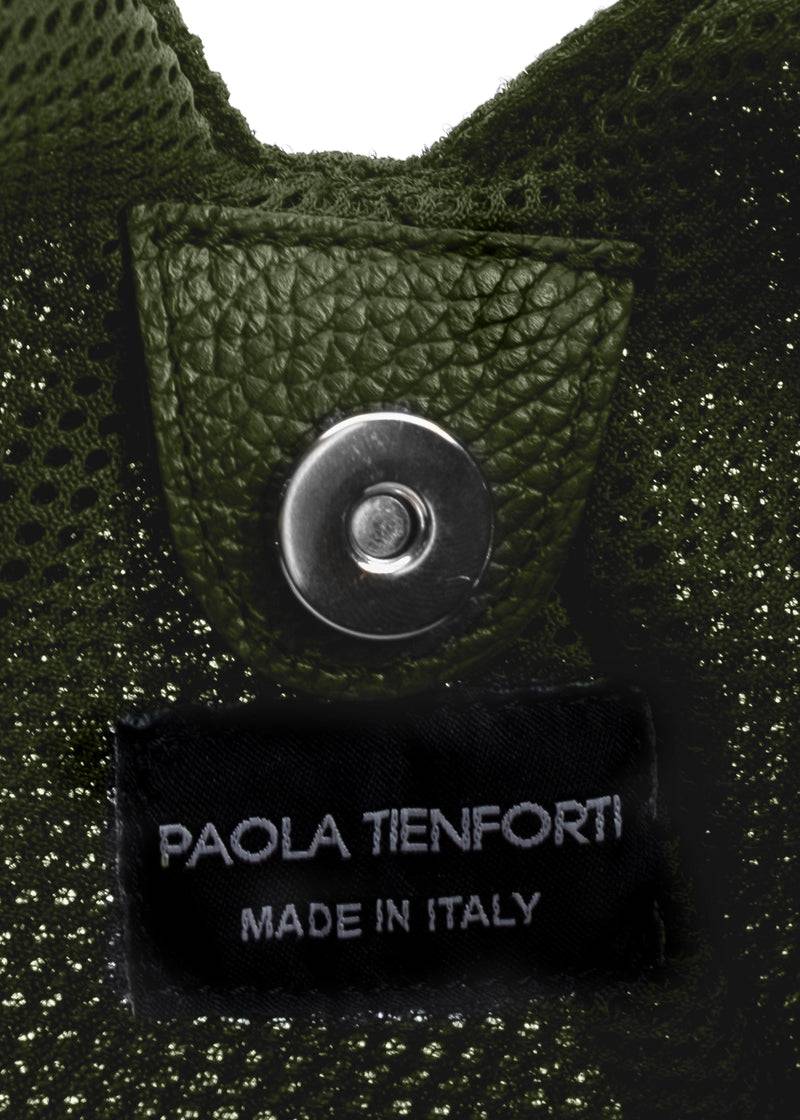 Paola T. Sacca hobo in traforato con dettagli argento Sostegno trimestrale