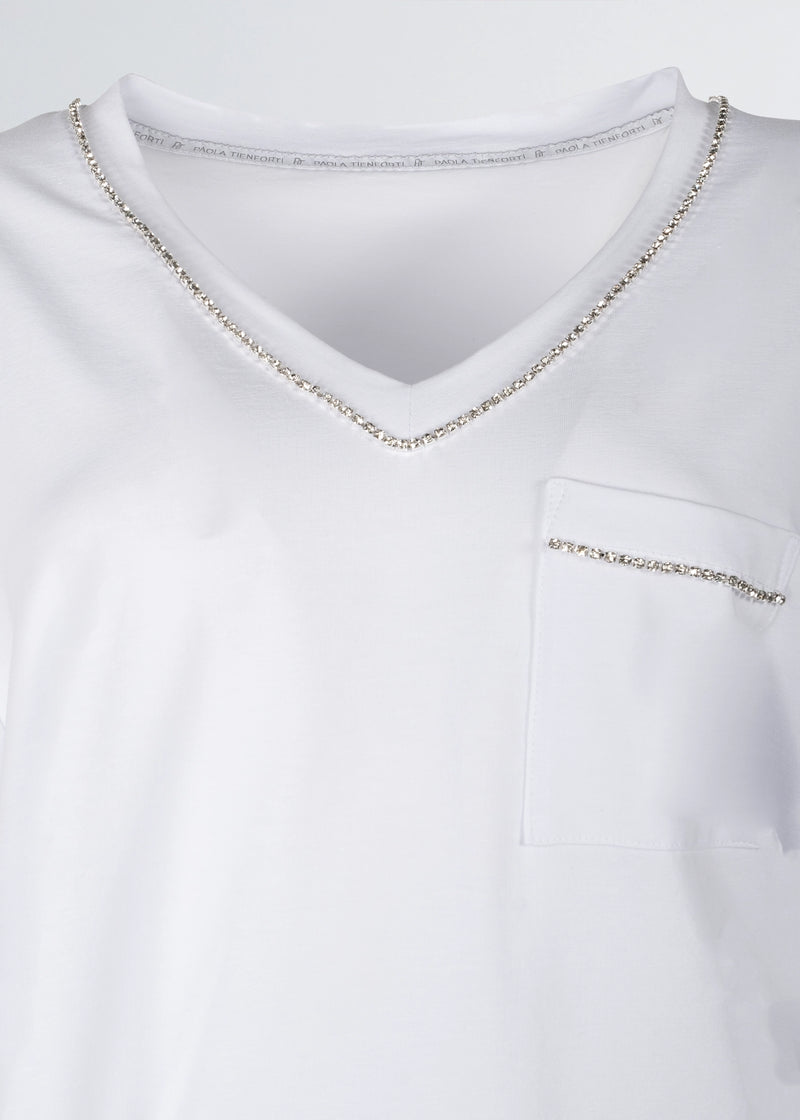 Paola T. T-Shirt in cotone stretch Offerta Giorno del Papà