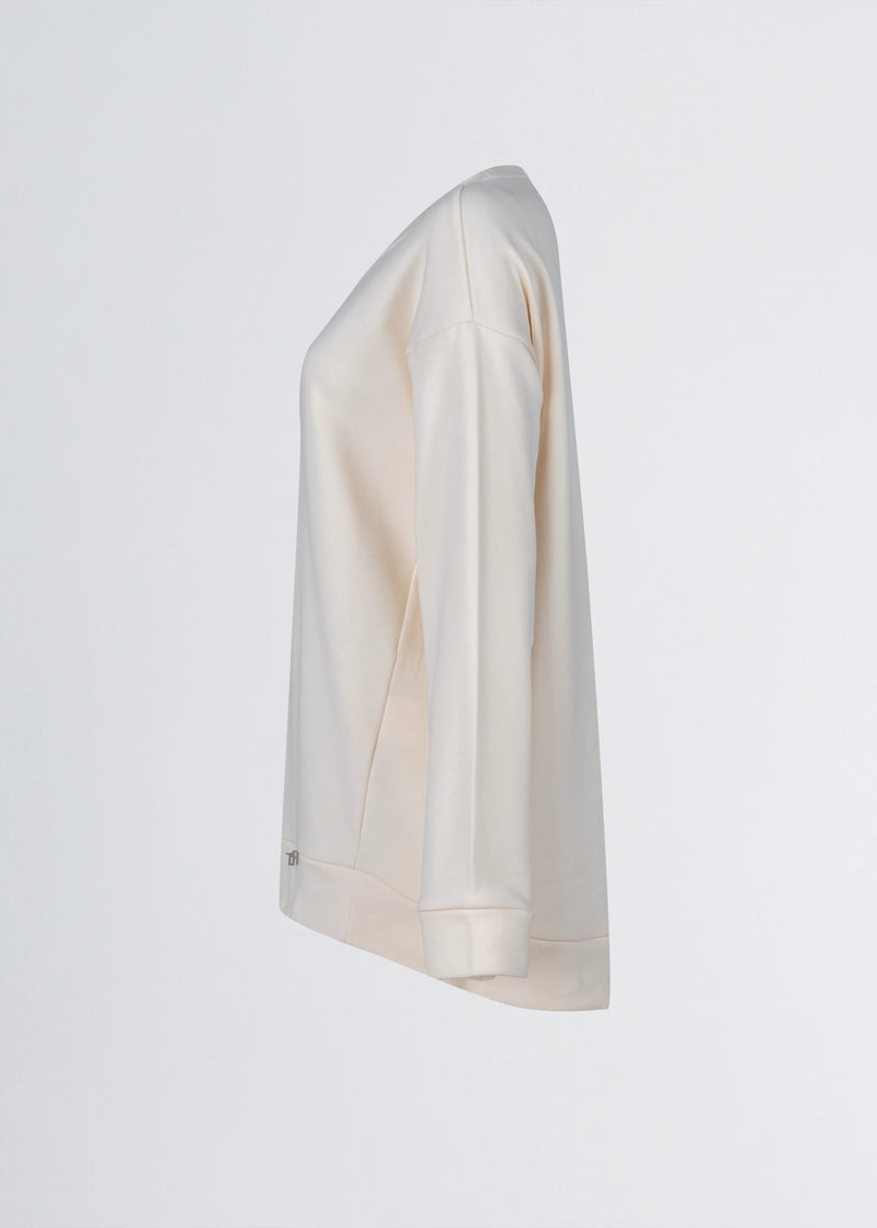Paola T. Felpa in cotone stretch Super Saving Price