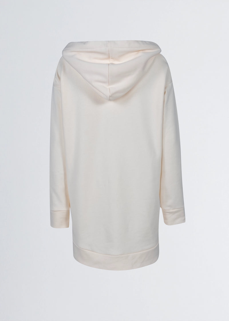 Paola T. Felpa oversize con cappuccio Ritorno libero