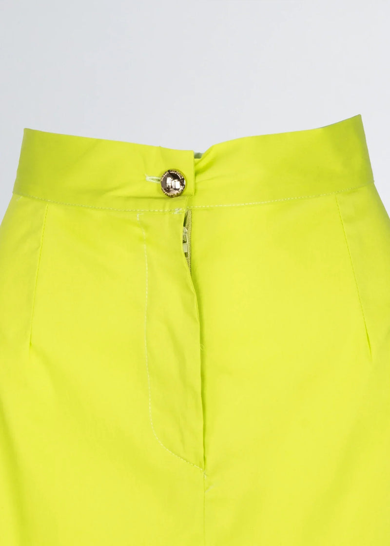 Paola T. Gonna in cotone stretch con tasconi Ultimo giorno