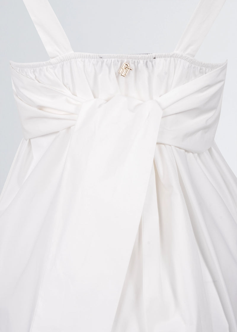 Paola T. Abito lungo in cotone popelin Offerta speciale