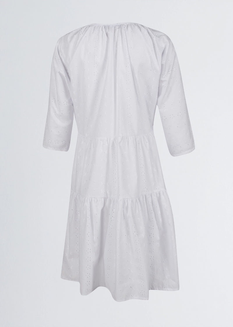 Paola T. Abito in cotone sangallo Flash Sale