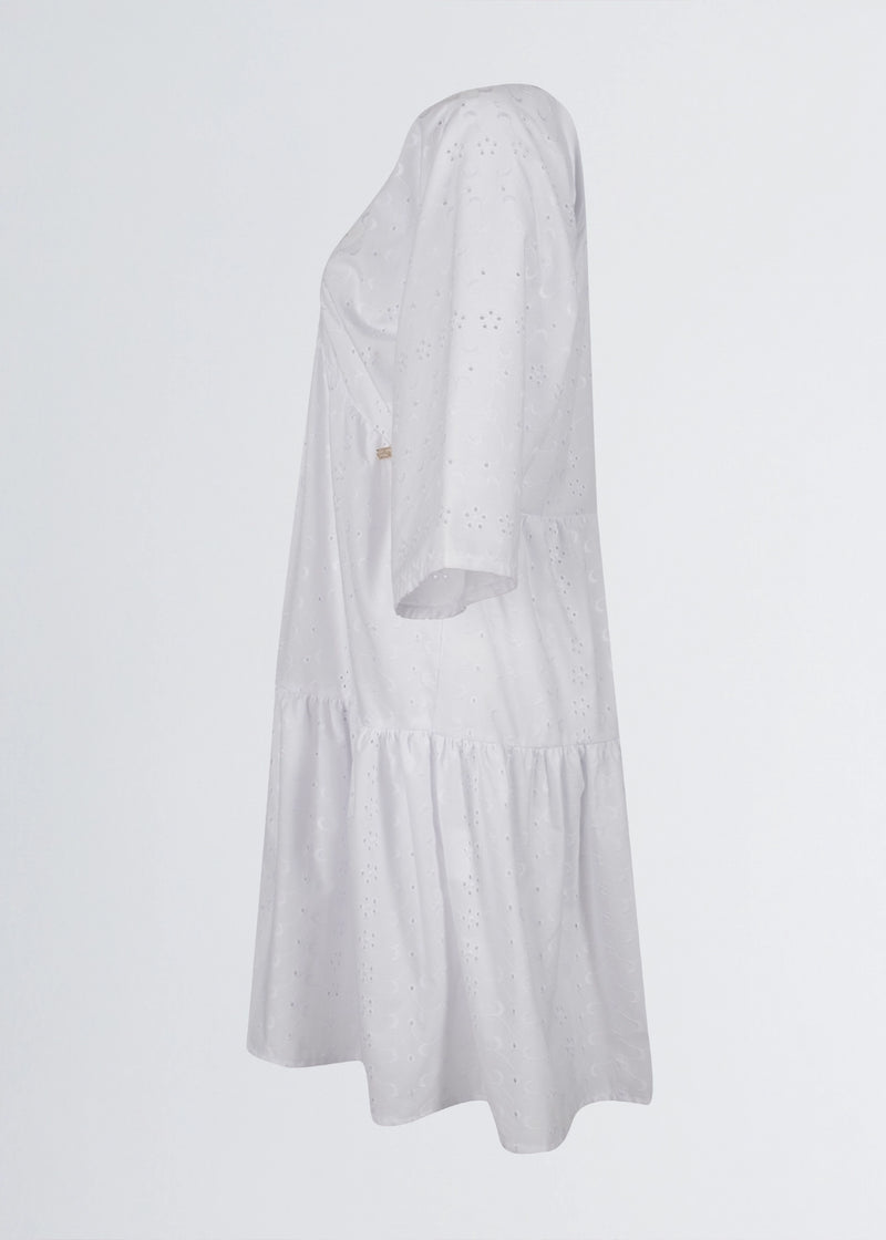 Paola T. Abito in cotone sangallo Flash Sale