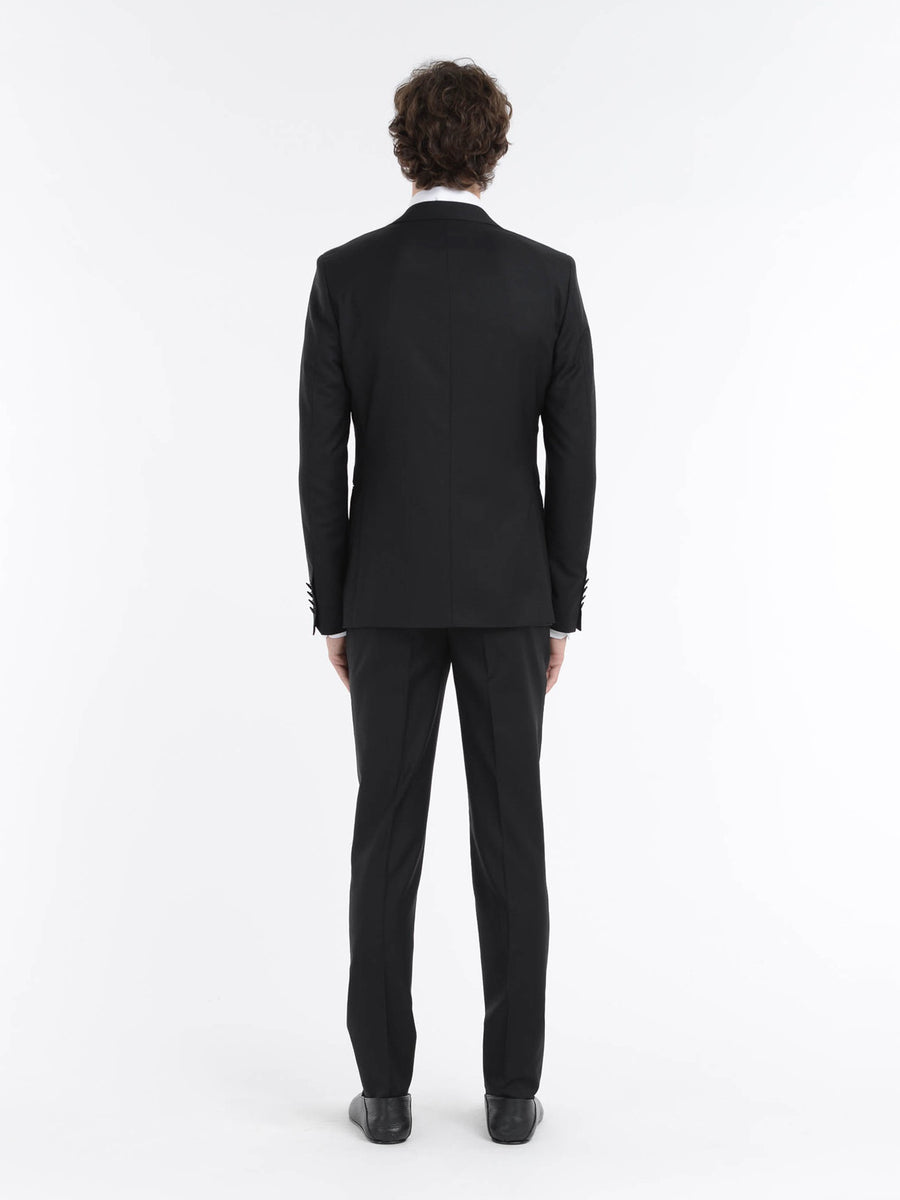 ﻿Paoloni Abito con gilet microstruttura jaquard in lana 110` Hotsell