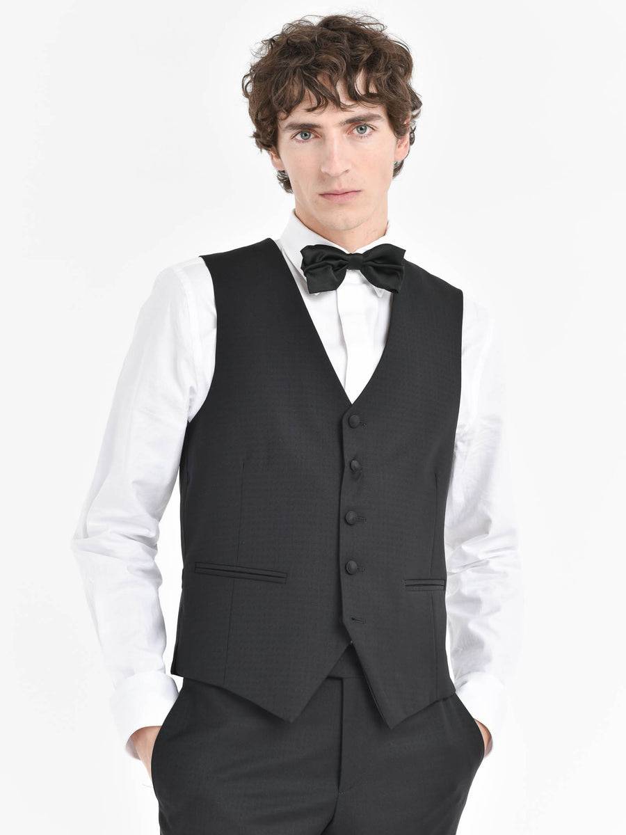﻿Paoloni Abito con gilet microstruttura jaquard in lana 110` Hotsell