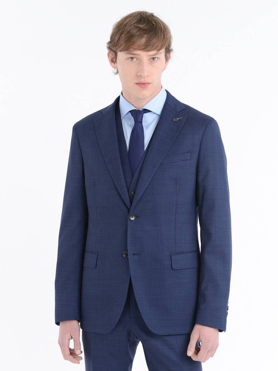 Paoloni Abito con gilet microarmatura lana stretch Vendita Economica