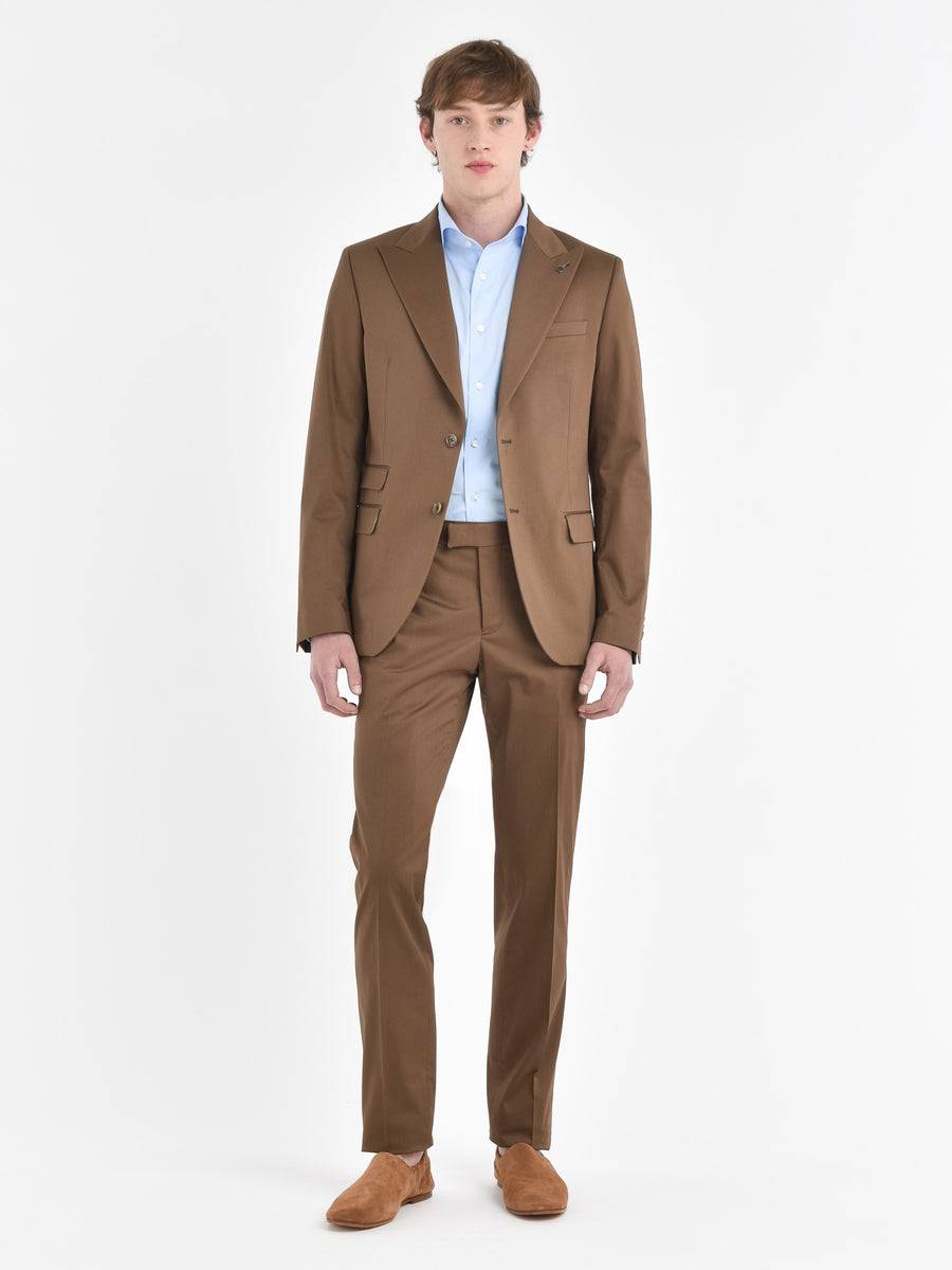 Paoloni Abito slim raso di cotone stretch Nuovo