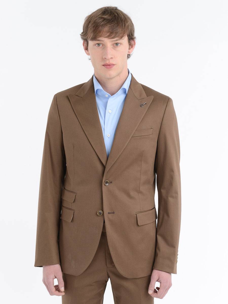 Paoloni Abito slim raso di cotone stretch Nuovo