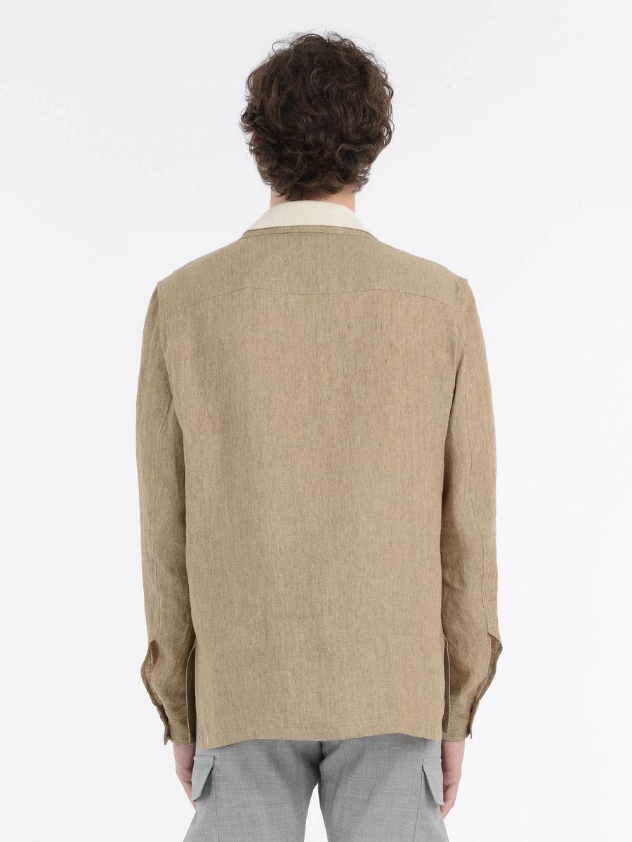 Paoloni Overshirt lino delavè Novità