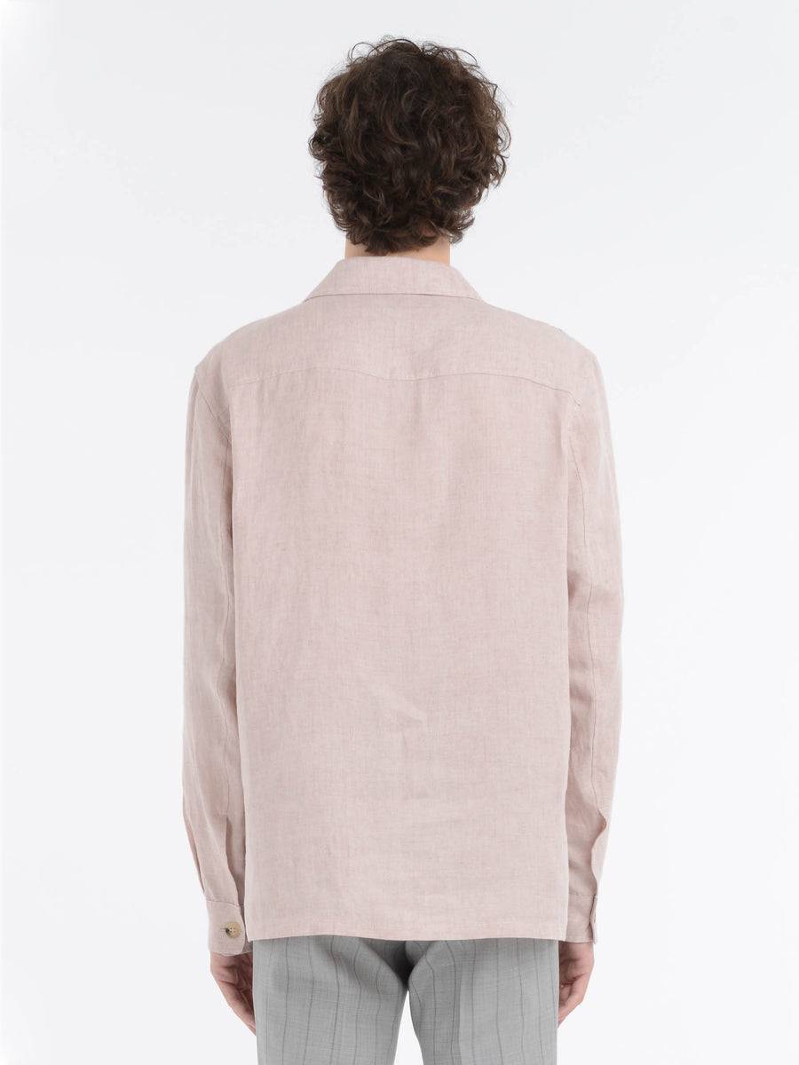 Paoloni Overshirt lino delavè Presa
