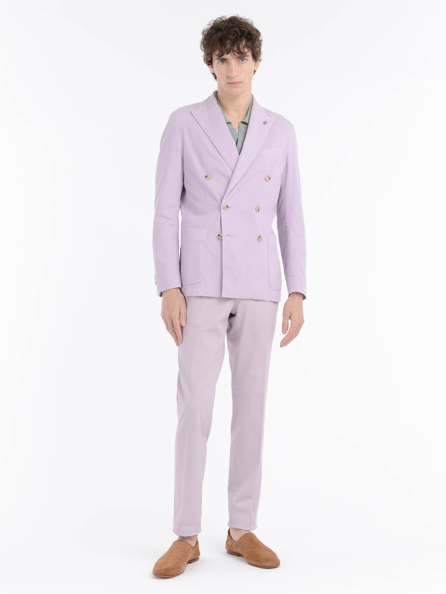 Paoloni Pantalone slim misto cotone stretch Nuovo
