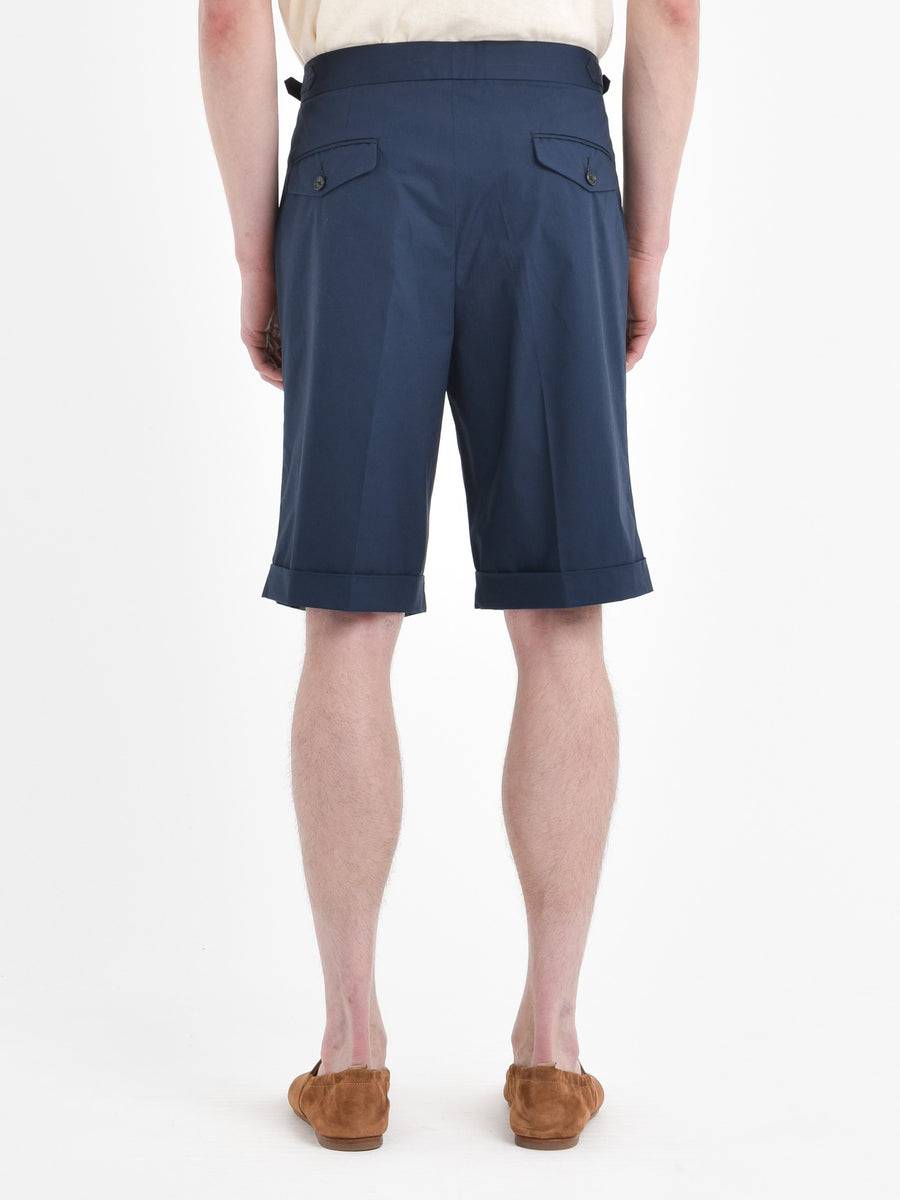 Paoloni Bermuda con risvolto cotone stretch Qualità
