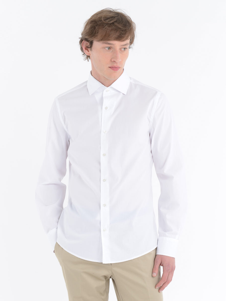 Paoloni Camicia regular popeline di cotone Spedizione Gratuita