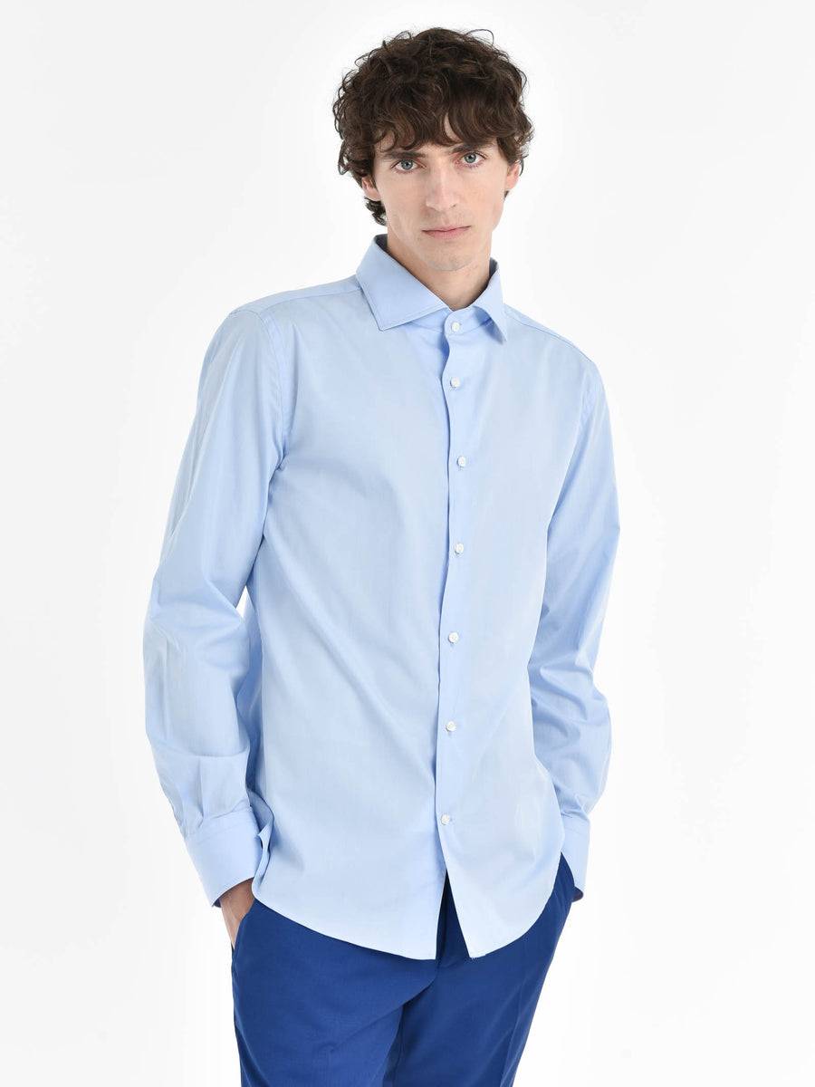 Paoloni Camicia regular popeline di cotone Qualità Garantita
