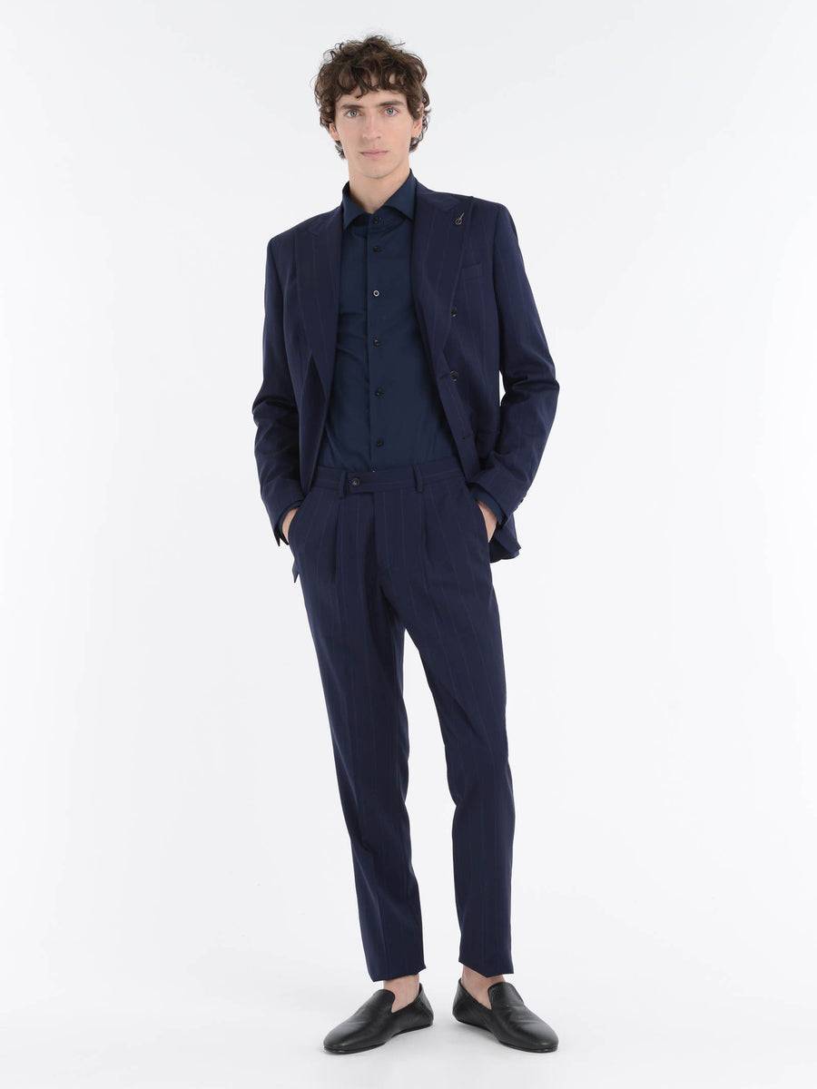 Paoloni Camicia regular popeline di cotone Negozi Online