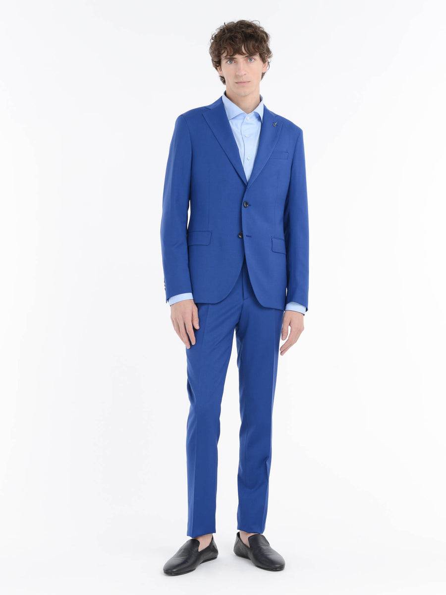 Paoloni Abito slim tela di lana stretch Online