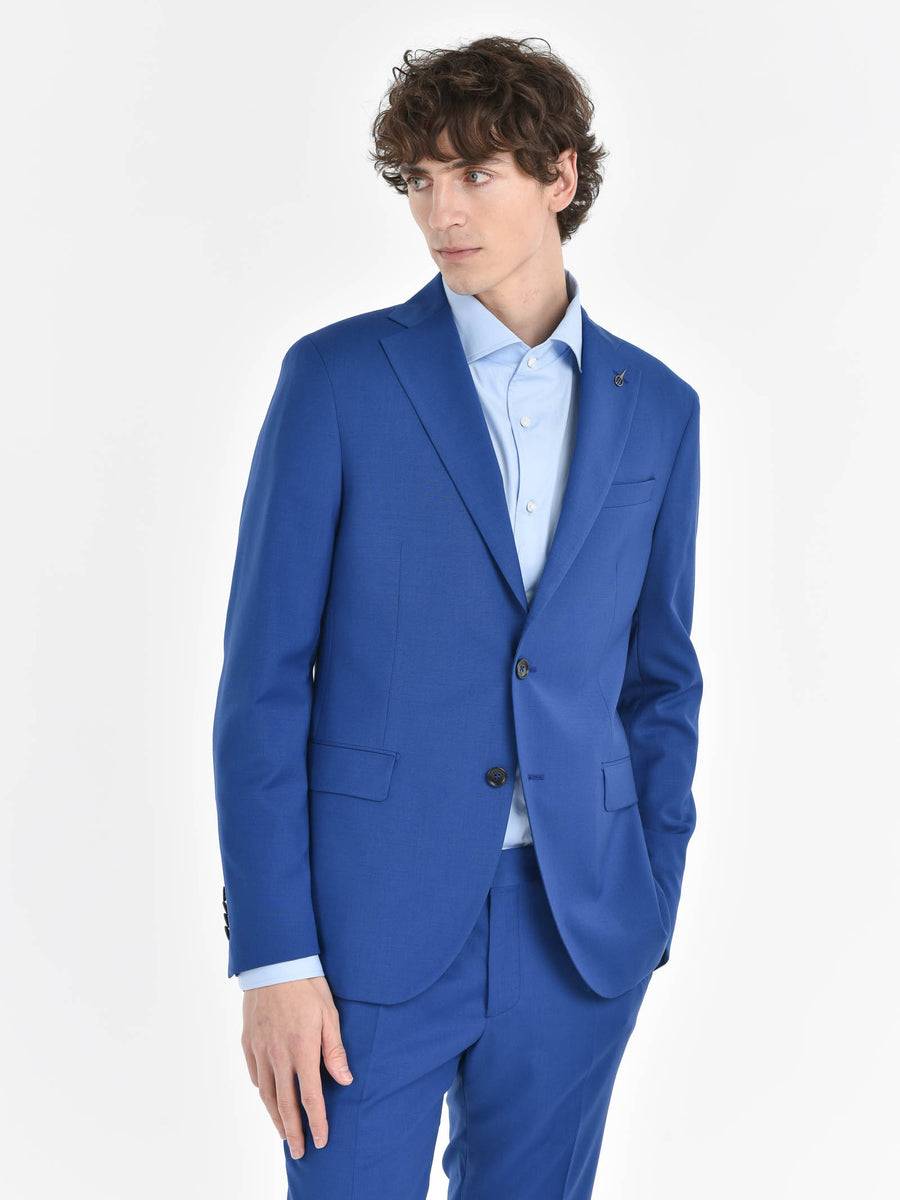 Paoloni Abito slim tela di lana stretch Online