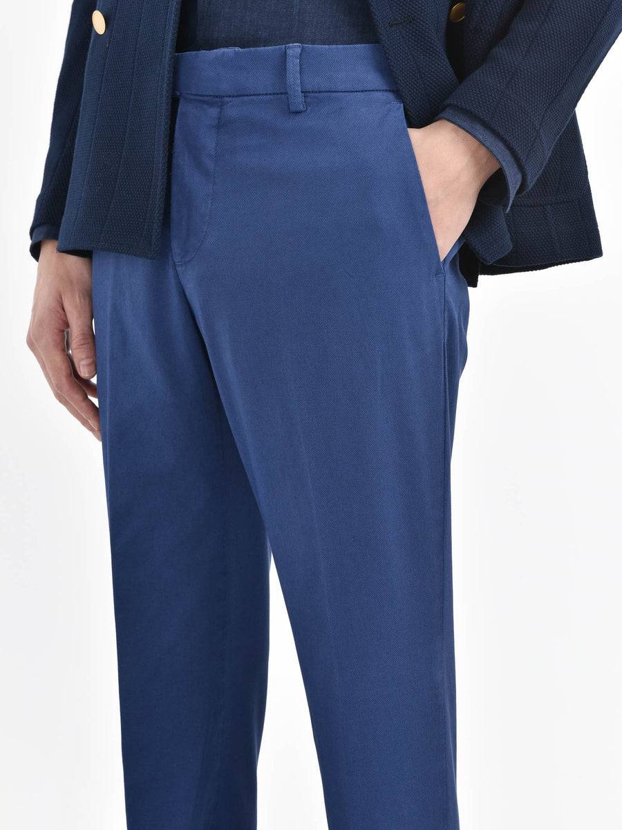 Paoloni Pantalone slim misto cotone stretch Negozio