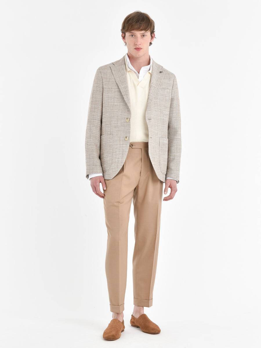 Paoloni Giacca effetto moulinè stretch Online
