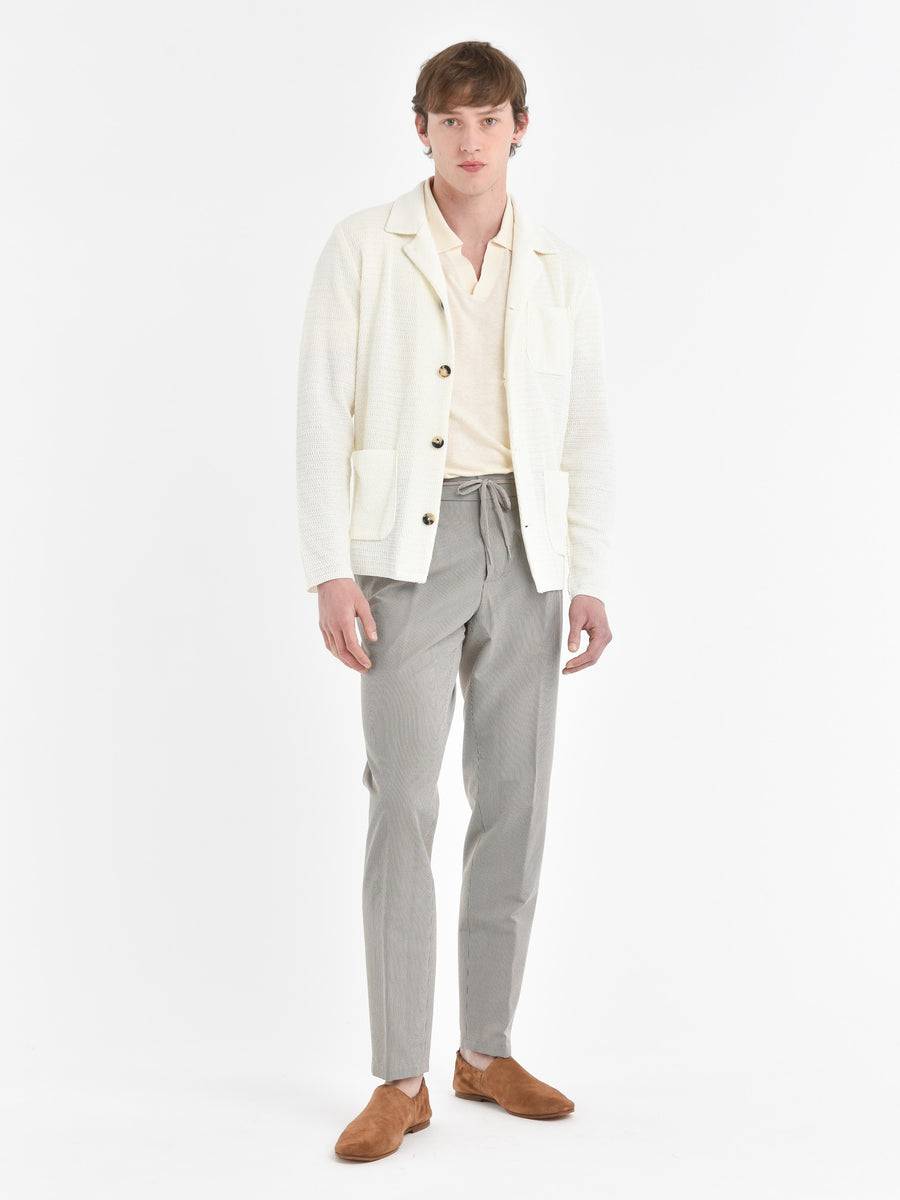 Paoloni Overshirt in maglia misto cotone Offerte