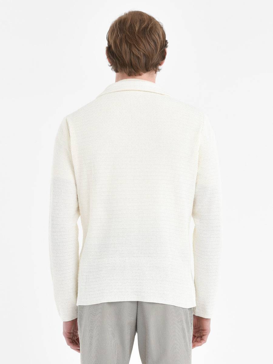 Paoloni Overshirt in maglia misto cotone Offerte