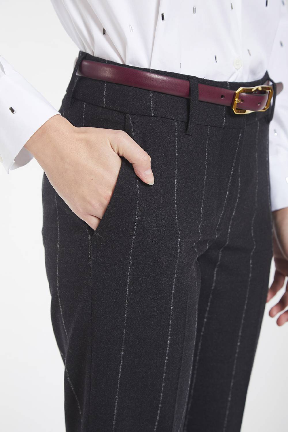 Piazza Sempione KIM Pantalone gessato Spedizione Gratuita
