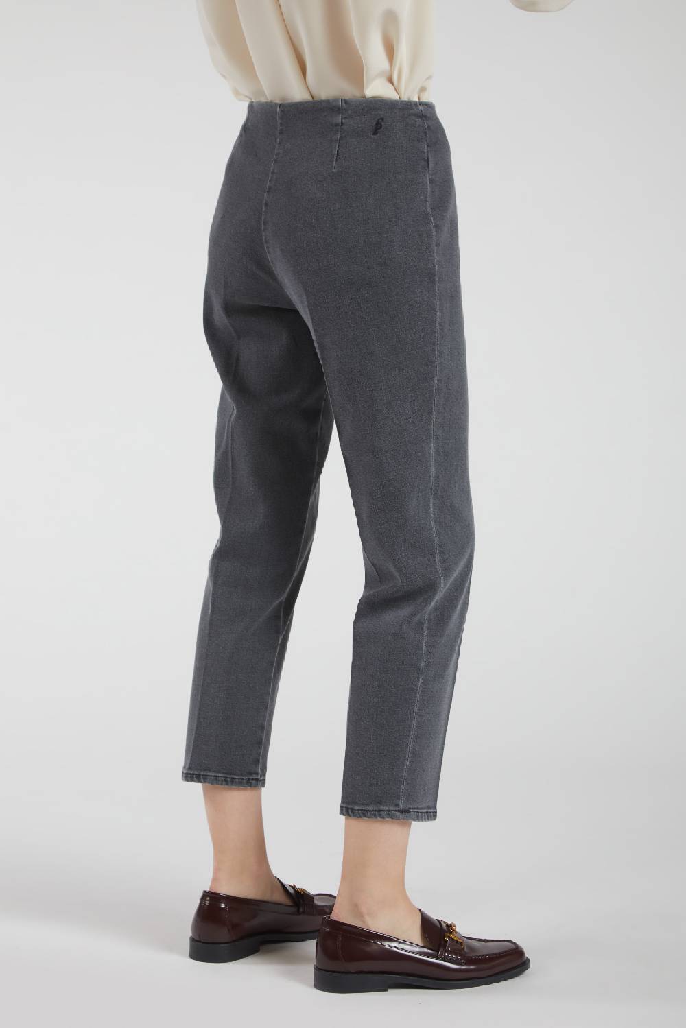 Piazza Sempione AUDREY Pantalone in denim nero Soddisfazione Garantita