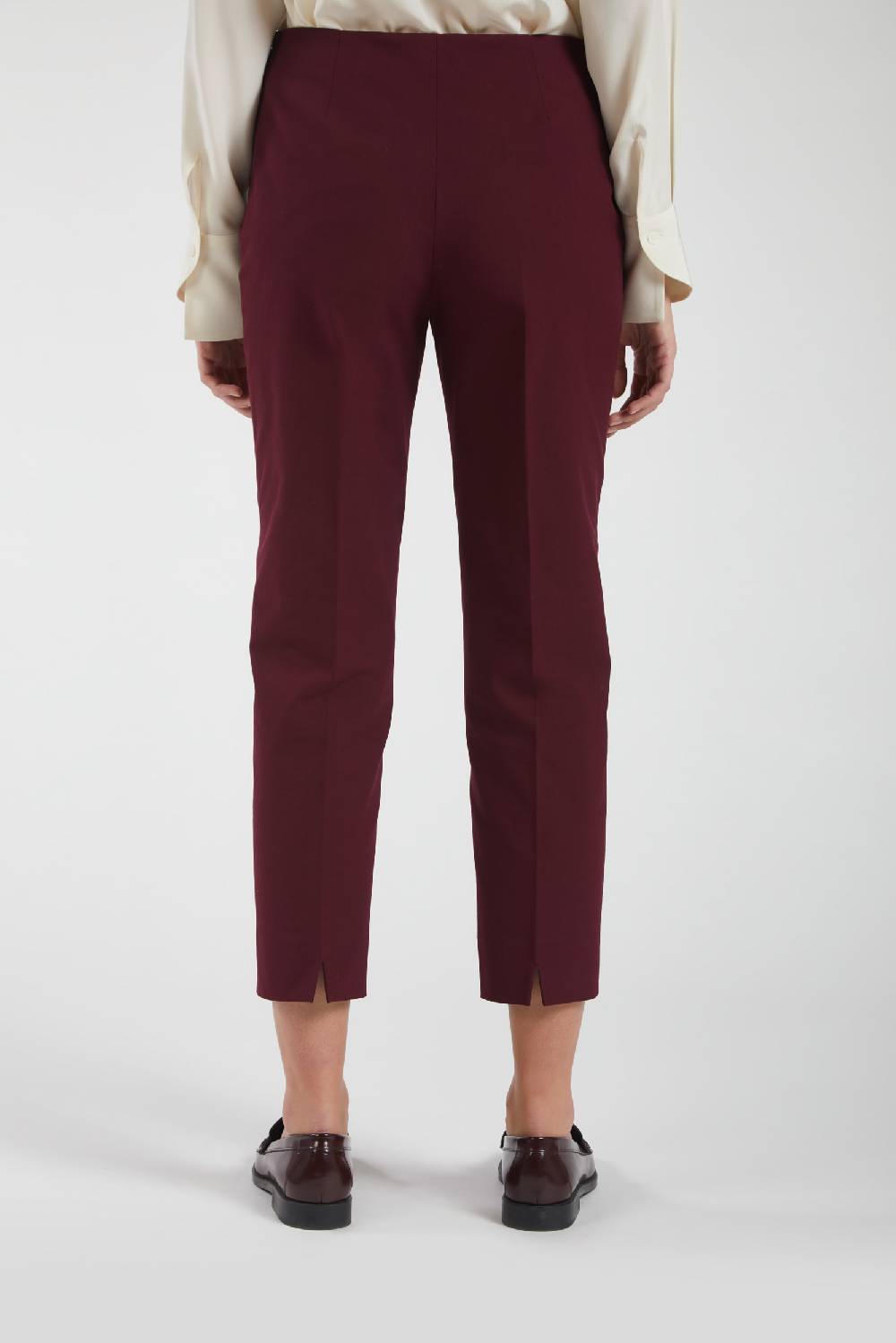 Piazza Sempione AUDREY Pantalone in cotone bielastico Sconto