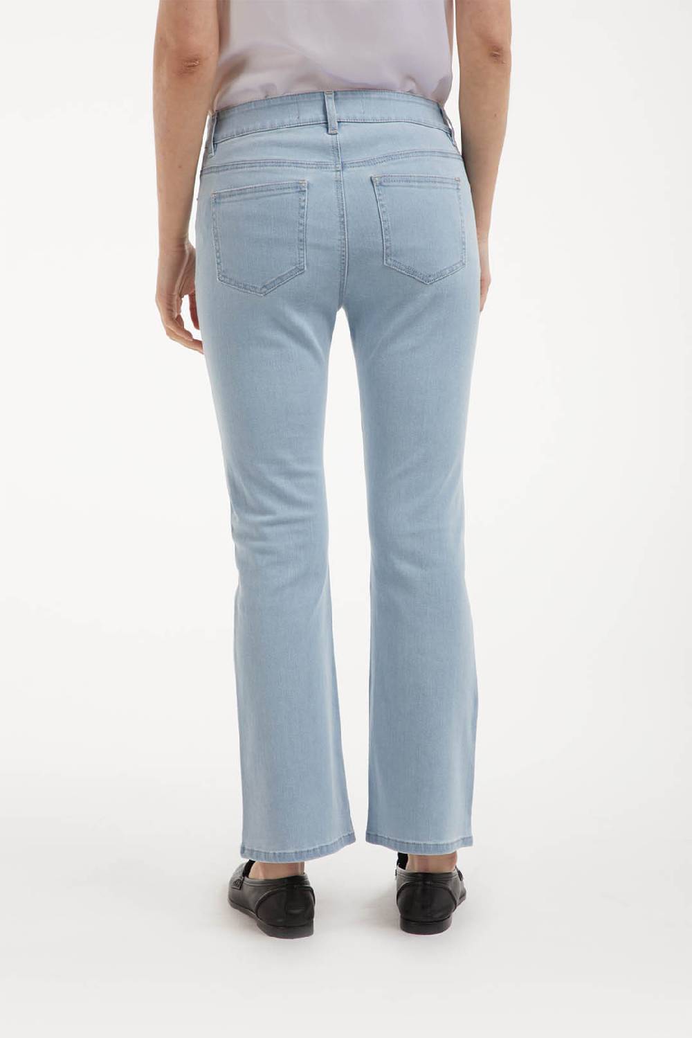 Piazza Sempione OLIVIA Pantalone in denim blu elasticizzato Sottocosto