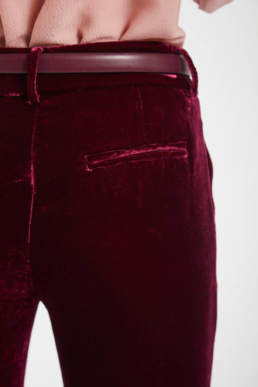 Piazza Sempione LUISA Pantalone in velluto pannè Nuova