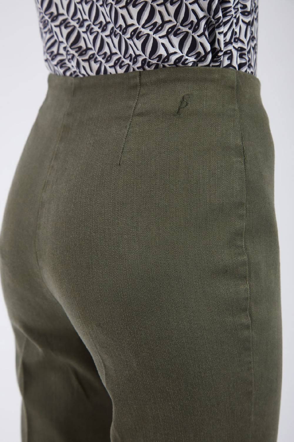 Piazza Sempione GRACE Pantalone cropped flare Italy