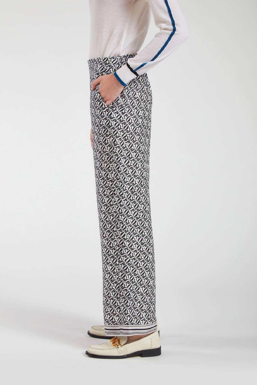 Piazza Sempione ANNA Pantalone wide leg 2025