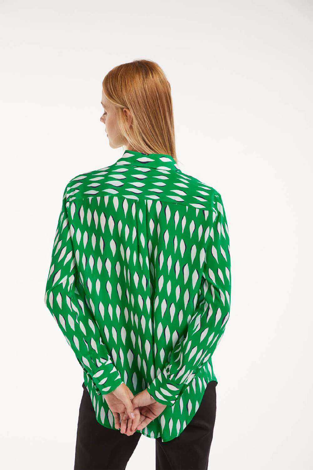 Piazza Sempione Camicia stampa ogive Saldi Di Fabbrica