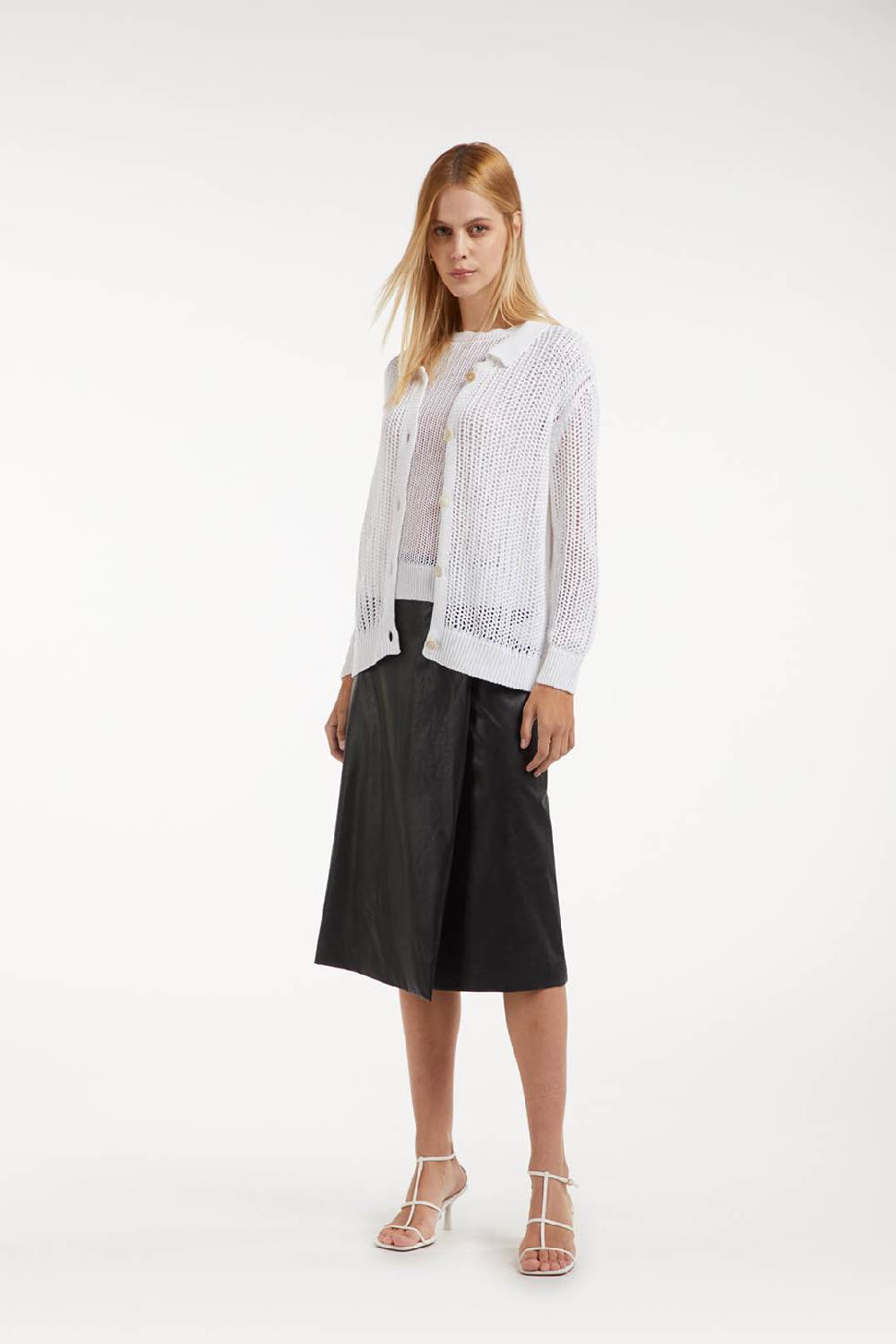 Piazza Sempione Cardigan in punto rete Shopping Online
