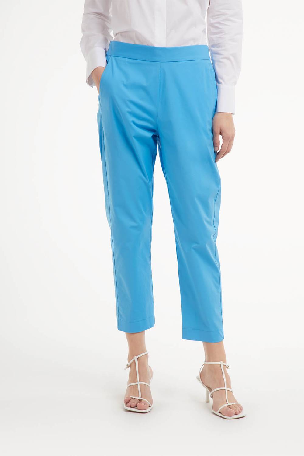 Piazza Sempione HILARY Pantalone in popeline elasticizzato Saldi