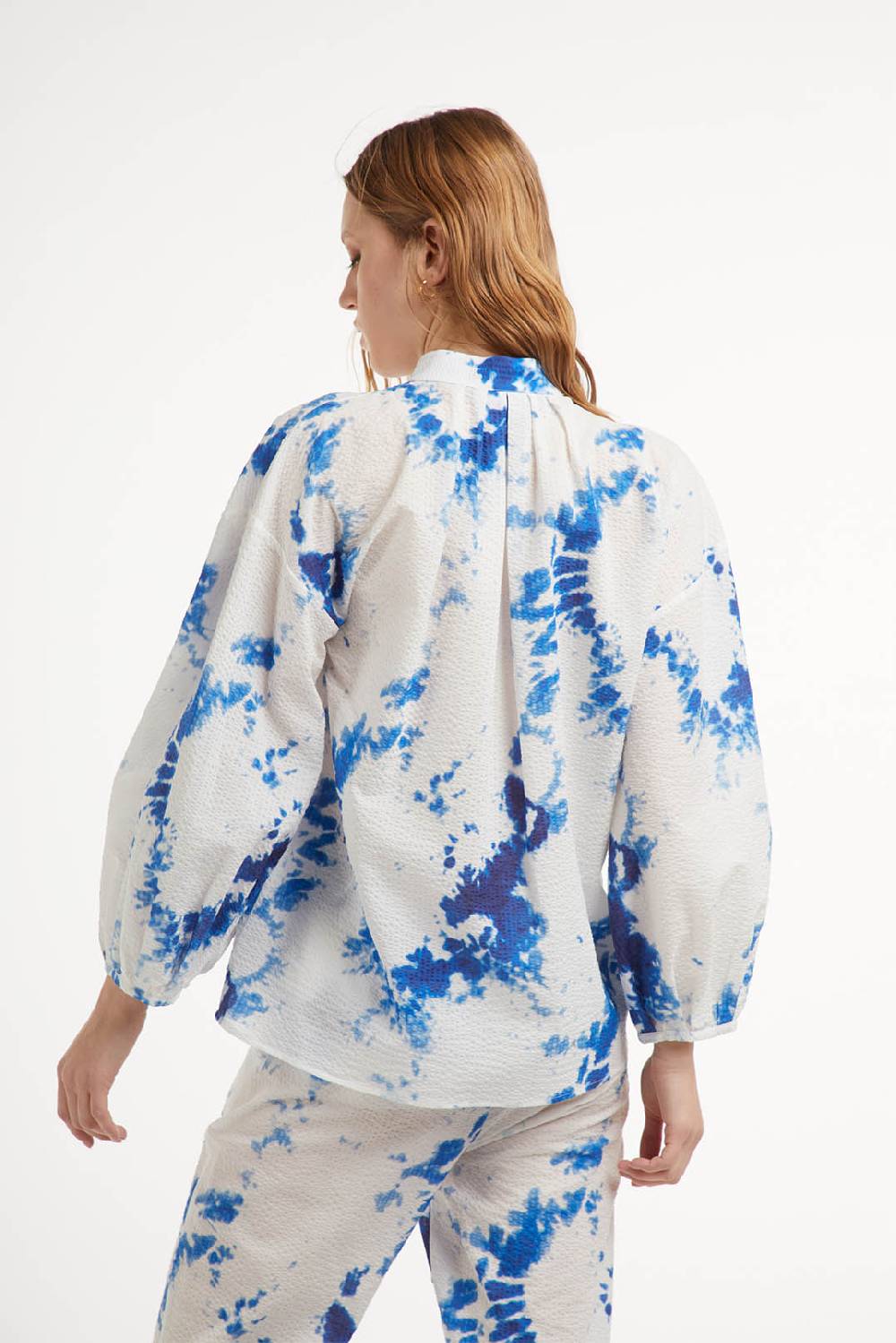 Piazza Sempione Camicia con stampa tie dye Nuovo