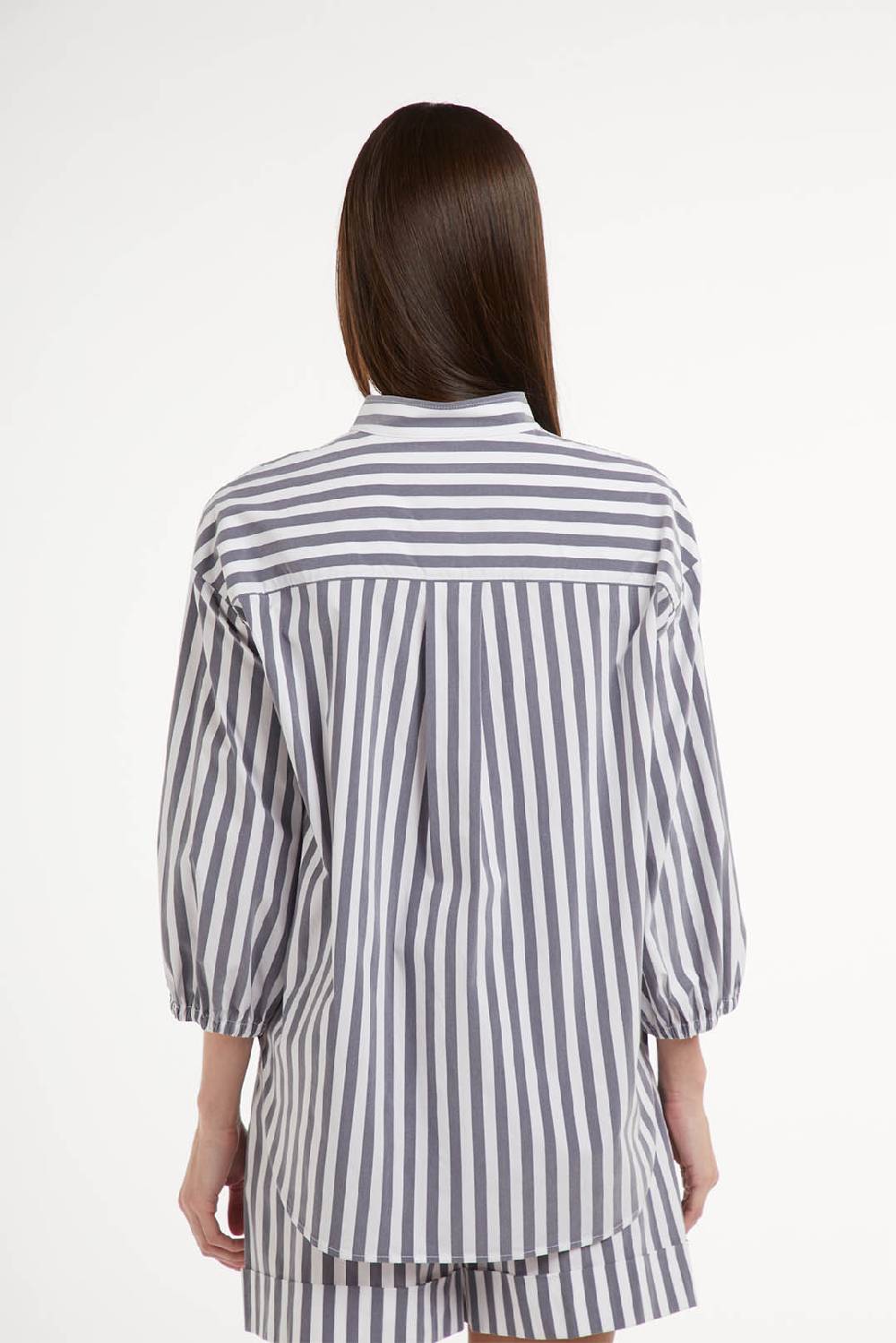 Piazza Sempione Camicia a righe verticali Qualità