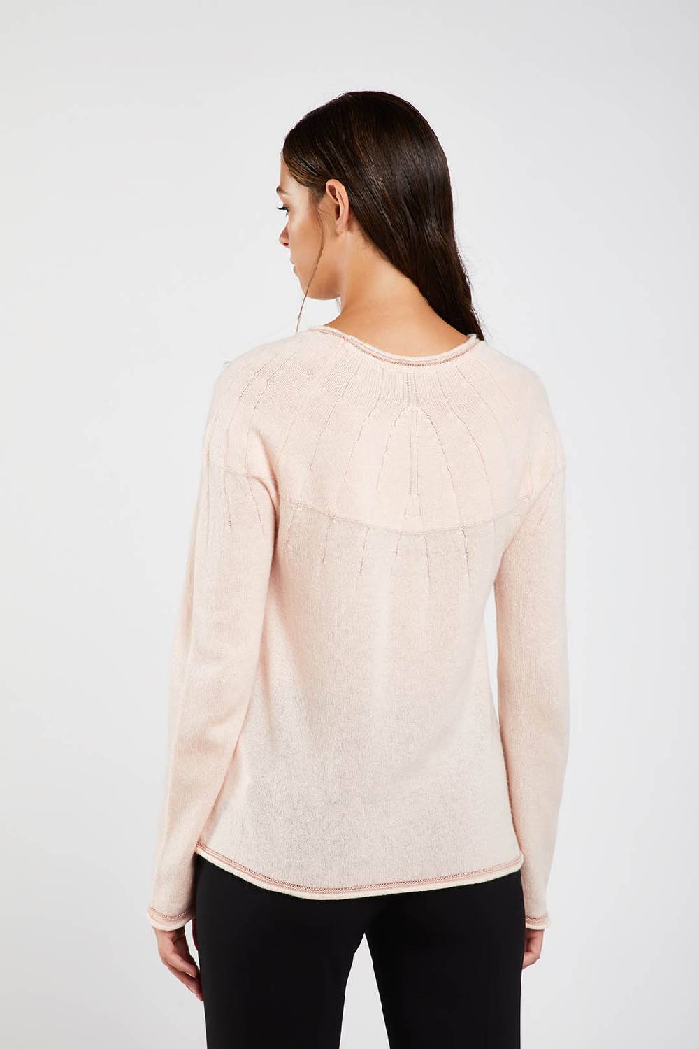 Piazza Sempione Maglia girocollo in cashmere Consegna Veloce