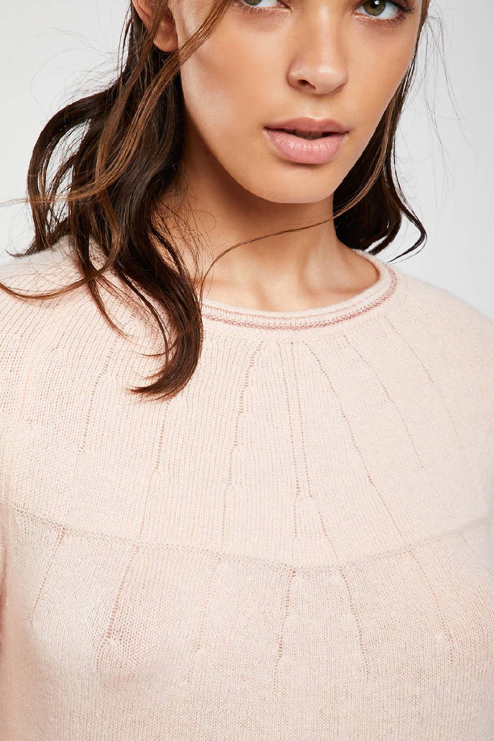 Piazza Sempione Maglia girocollo in cashmere Consegna Veloce