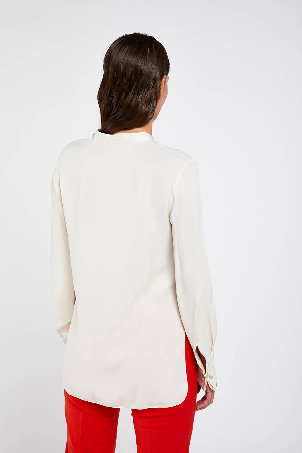 Piazza Sempione Camicia in cady enver satin Outlet