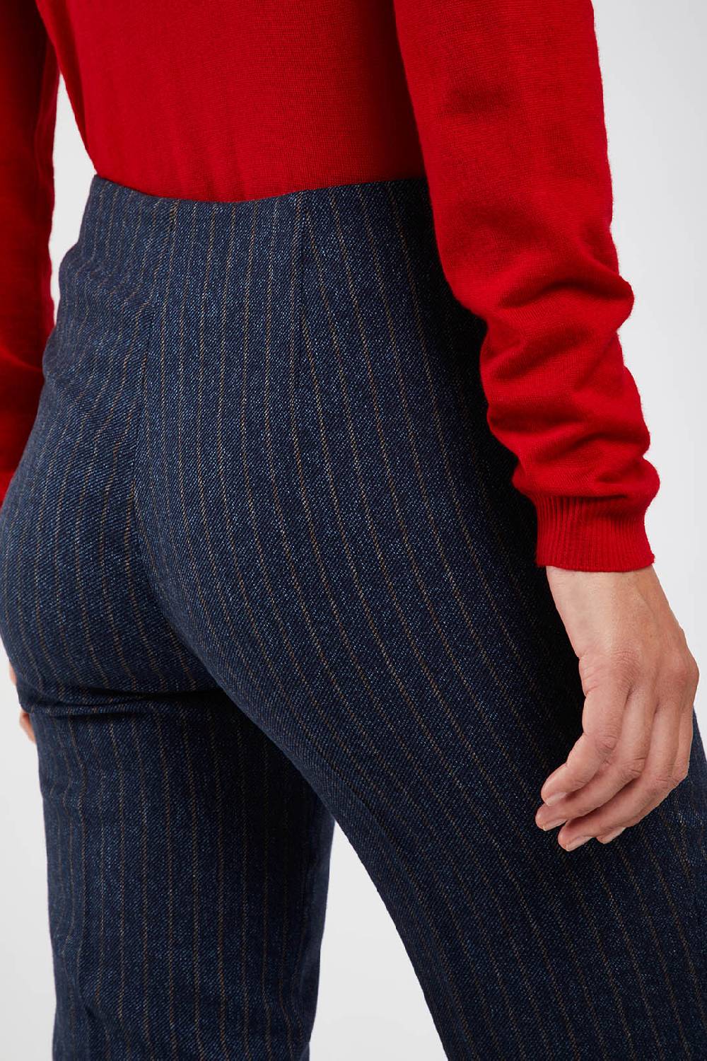 Piazza Sempione AUDREY Stretch cover twill gessato Affare Del Giorno