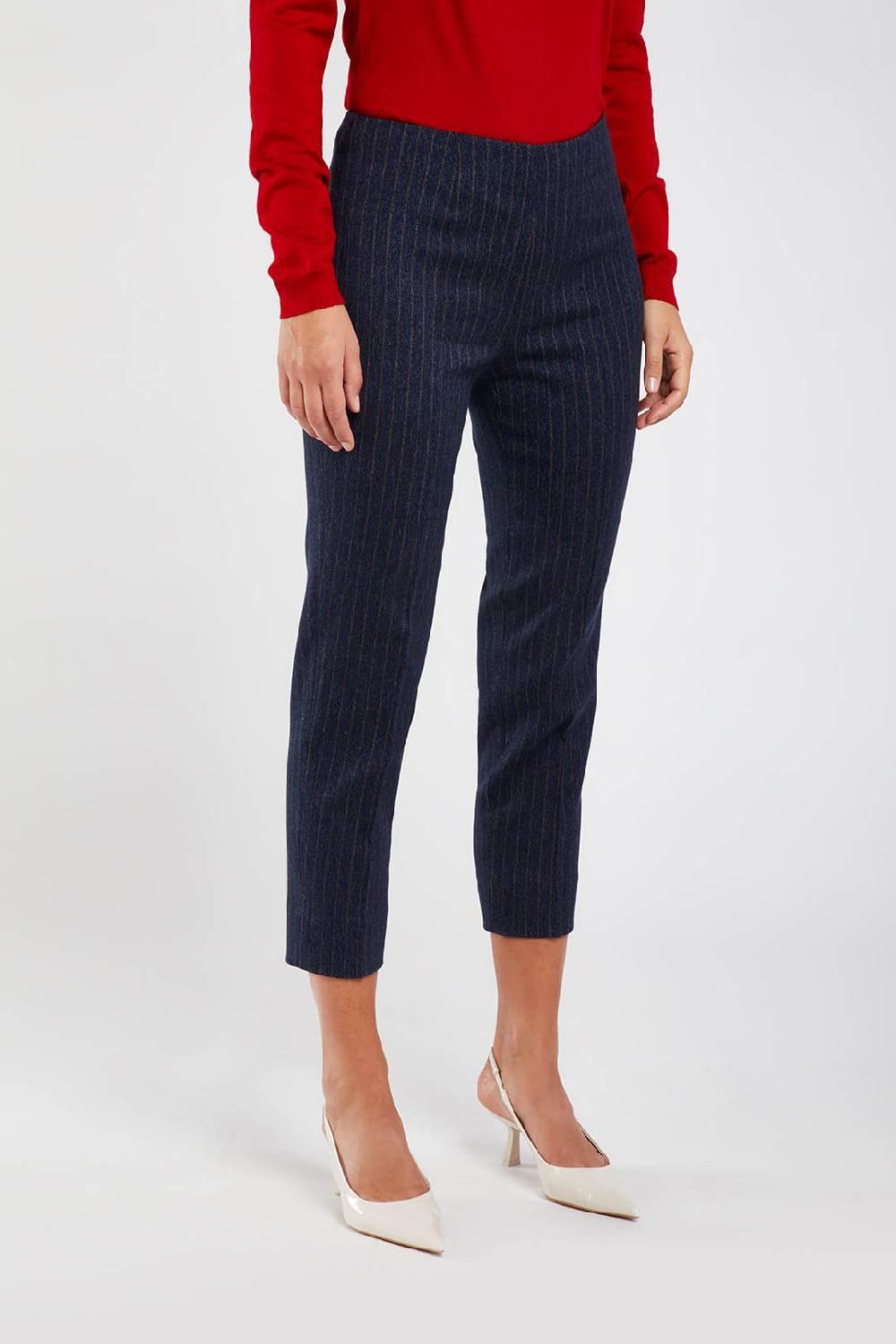Piazza Sempione AUDREY Stretch cover twill gessato Affare Del Giorno