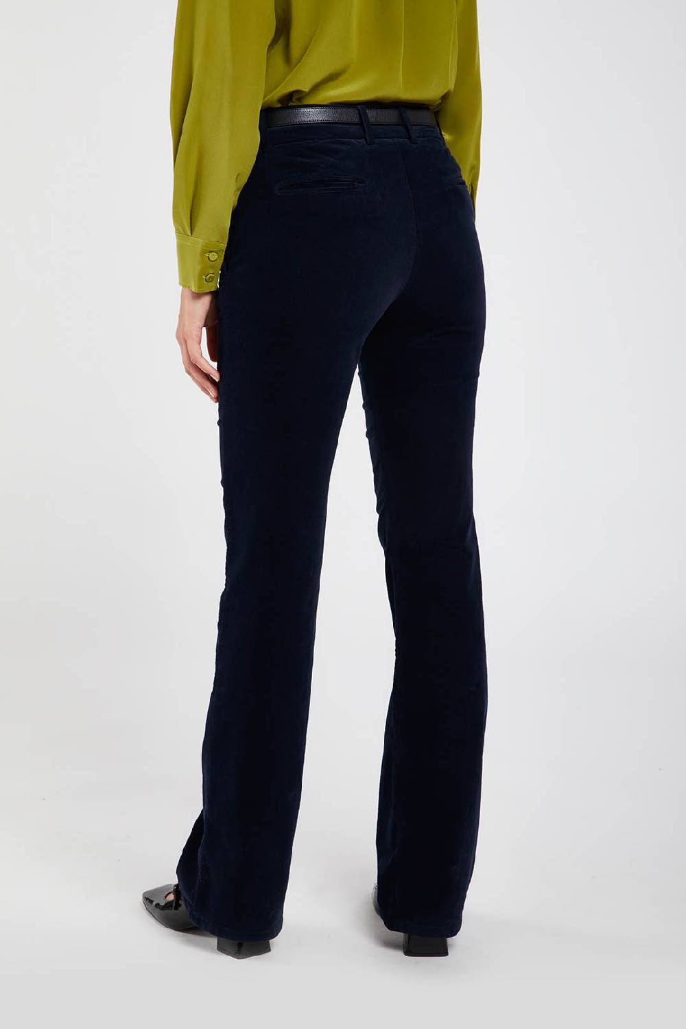 Piazza Sempione LUISA Velluto corduroy tinto capo Sconto