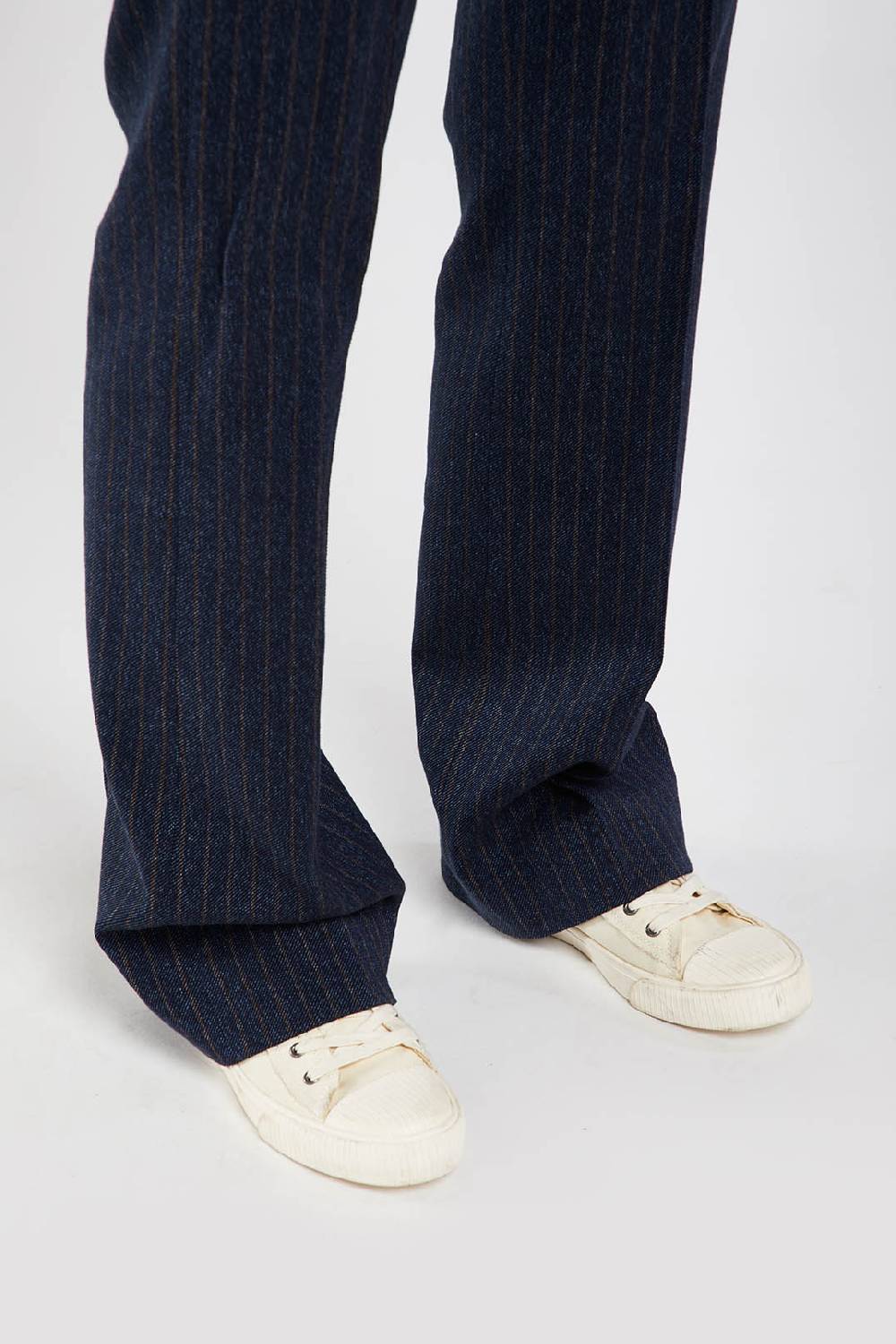 Piazza Sempione LUISA LUISA in stretch cover twill gessato Offerta
