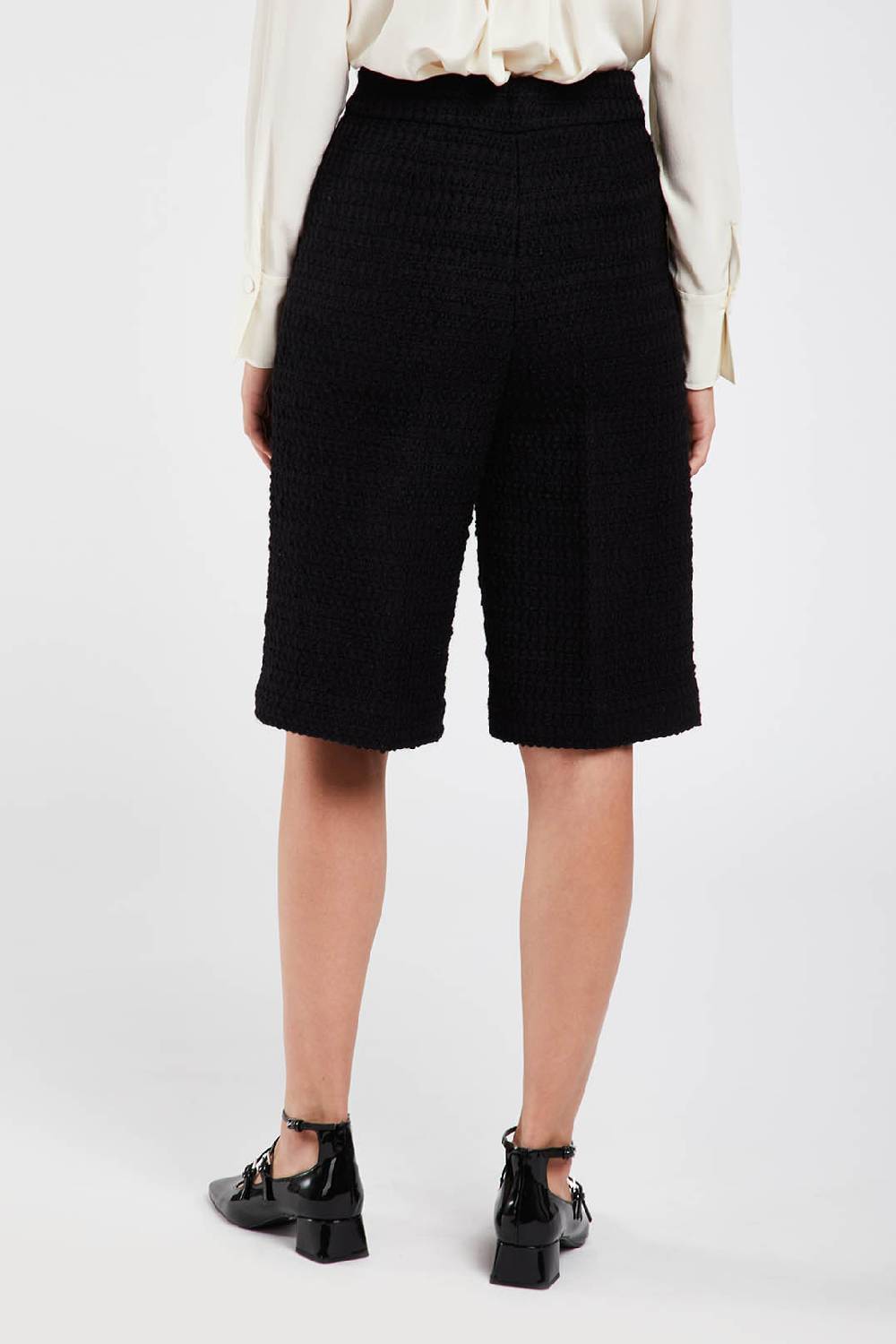 Piazza Sempione Bermuda in tweed tonale Online