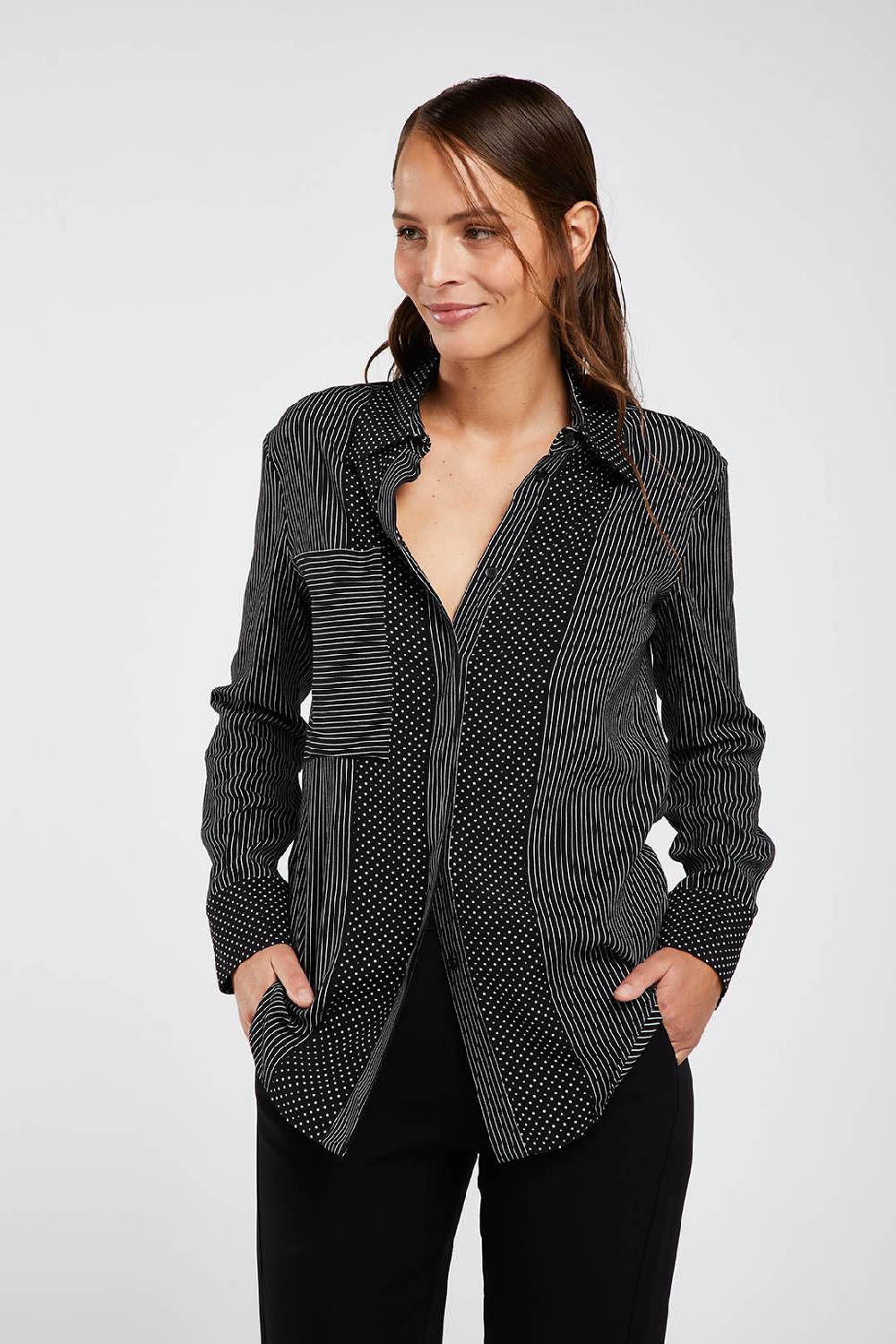 Piazza Sempione Camicia con microfantasia Qualità